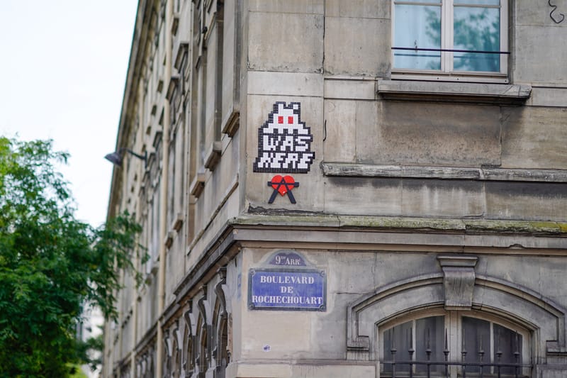 Invader May Be Planning New Participatory Game for 2024 Paris Olympics