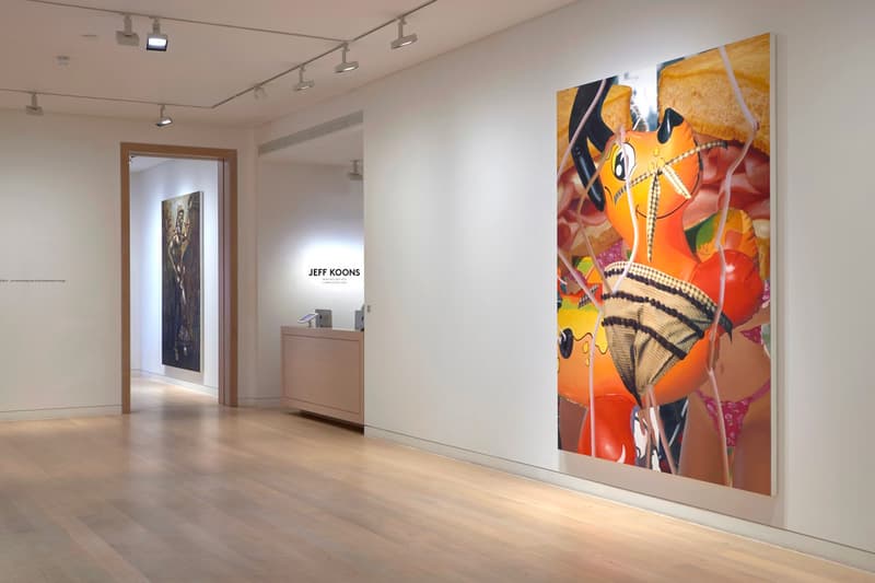 Jeff Koons Paintings 2001-2013 Art Exhibition London