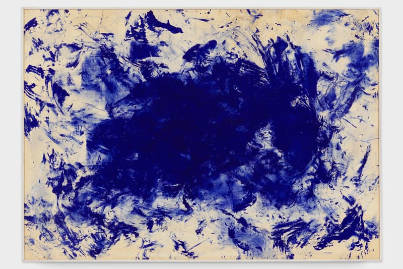 yves klein levy gorvy exhibition artwork paintings contemporary art