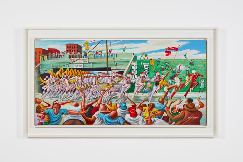 Ernie Barnes In Rapture Exhibition Ortuzar Projects