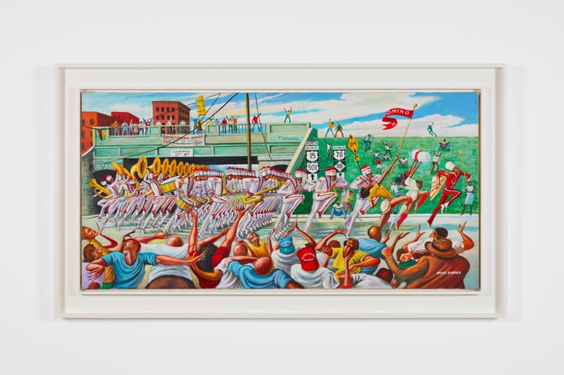 Ernie Barnes In Rapture Exhibition Ortuzar Projects