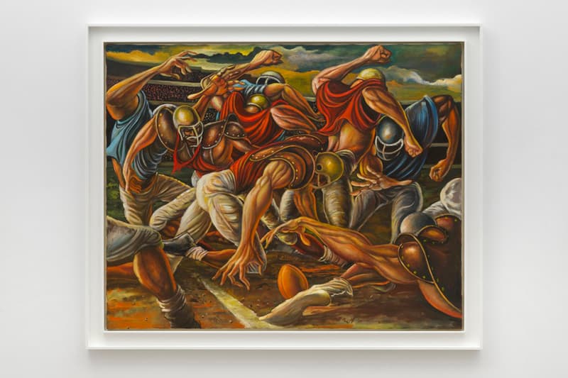 Ernie Barnes In Rapture Exhibition Ortuzar Projects