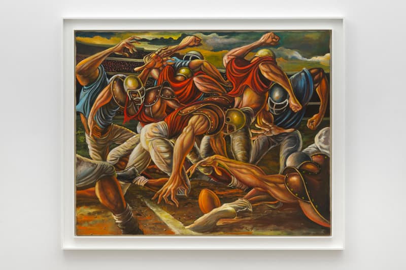 Ernie Barnes In Rapture Exhibition Ortuzar Projects
