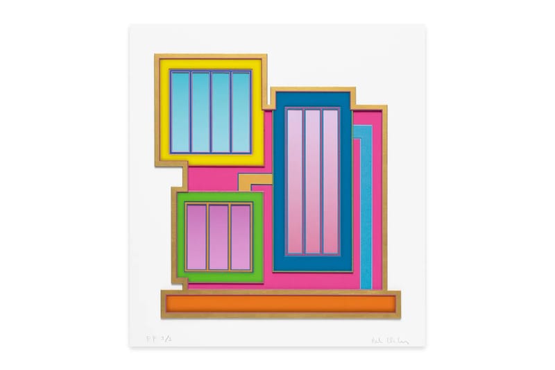 Peter Halley and Avant Arte Partner on Geometric Print