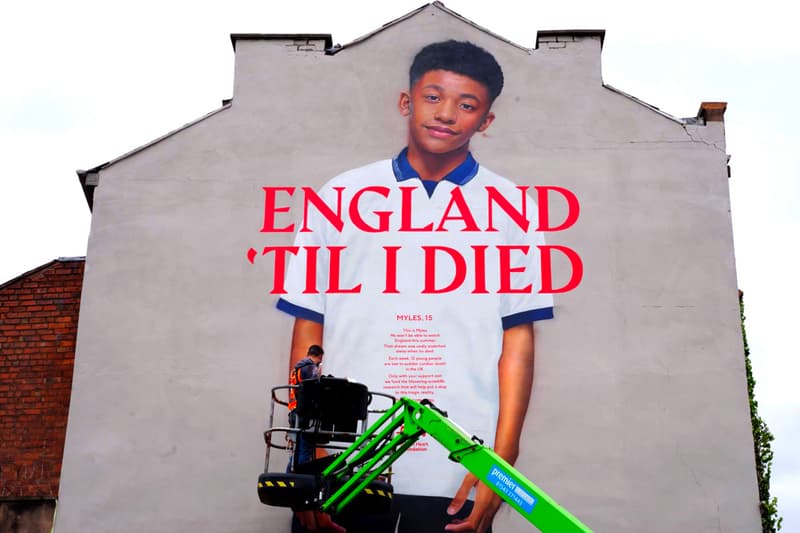 UEFA Euro 2024 British Heart Foundation Murals UK