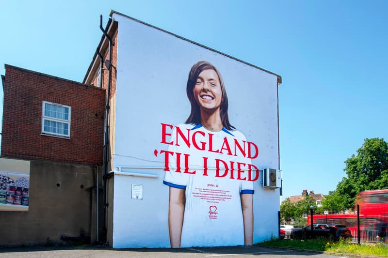 UEFA Euro 2024 British Heart Foundation Murals UK