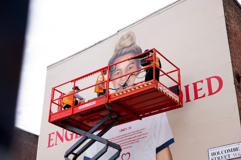 UEFA Euro 2024 British Heart Foundation Murals UK