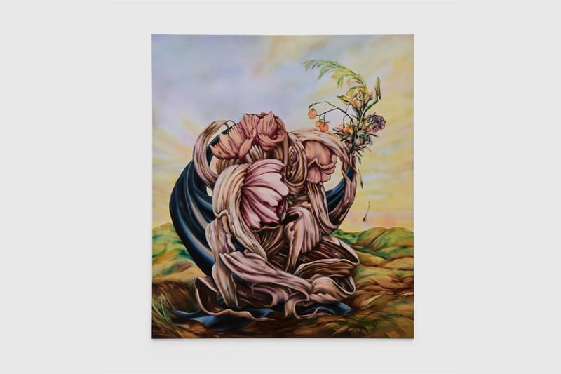 Mónika Kárándi ojiri gallery just a matter of time exhibition london artworks paintings