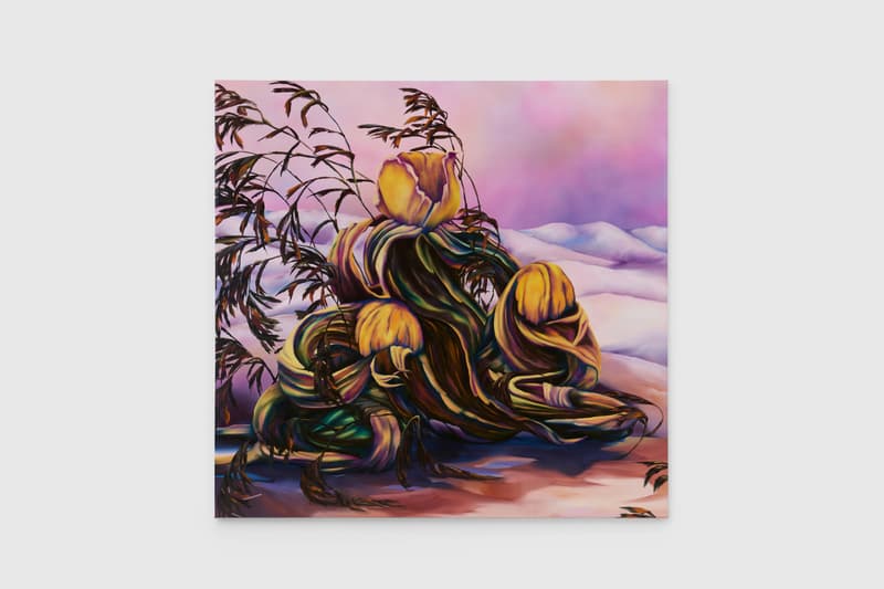 Mónika Kárándi ojiri gallery just a matter of time exhibition london artworks paintings