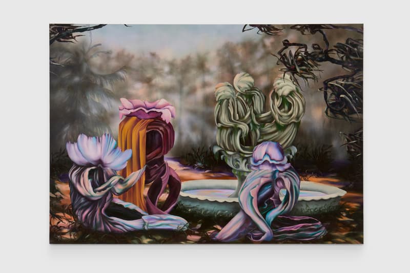 Mónika Kárándi ojiri gallery just a matter of time exhibition london artworks paintings