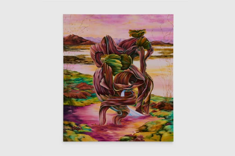 Mónika Kárándi ojiri gallery just a matter of time exhibition london artworks paintings