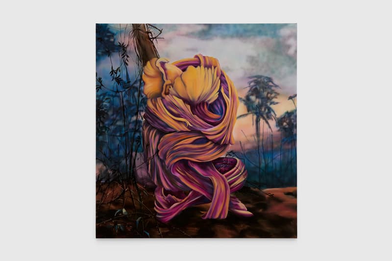 Mónika Kárándi ojiri gallery just a matter of time exhibition london artworks paintings