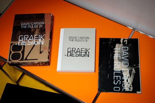 David Carson's Lost Archive Resurfaces in 'The Rules of Grafik Design + Creativity'