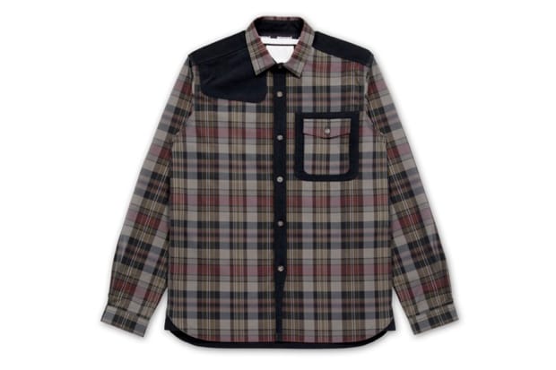 White Mountaineering for RESTIR Tartan Shirt