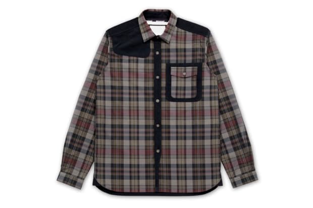 White Mountaineering for RESTIR Tartan Shirt