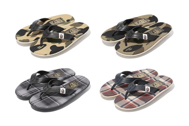A Bathing Ape x Island Slipper 2012 夏季聯名系列