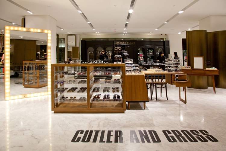 The Market Place: Cutler and Gross 連卡佛 Lane Crawford 期間限定店
