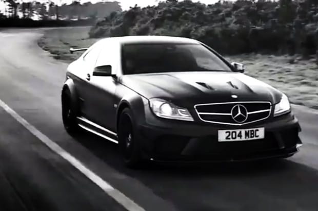 Dark Side of the Black Series Mercedes-Benz C63 AMG影片