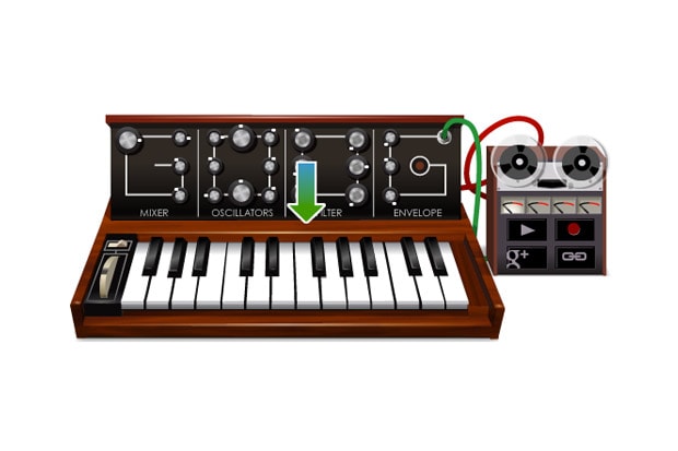 向Dr. Robert Moog致敬:Google Doodle 虛擬音樂合成器首頁現身