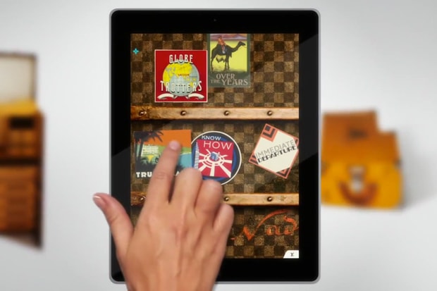 Louis Vuitton “100 Legendary Trunks” iPad App