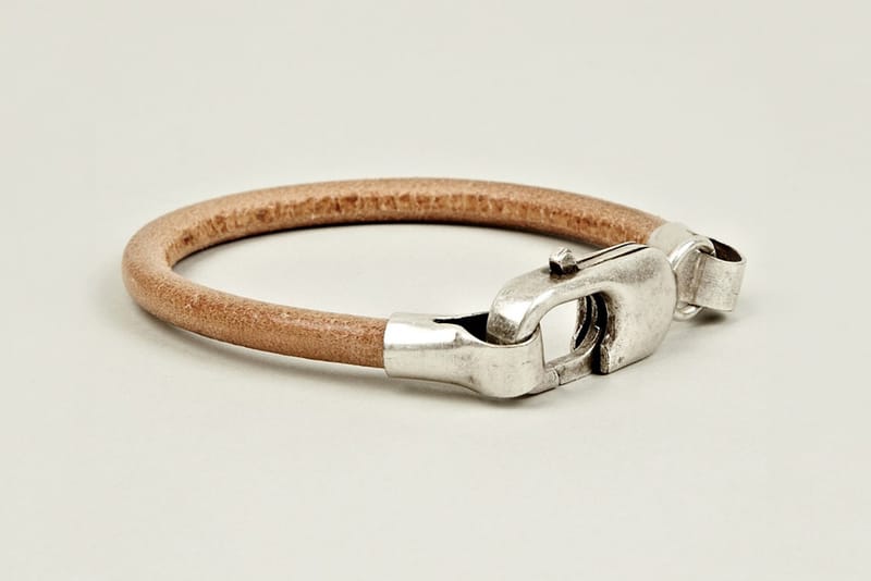 Maison Martin Margiela 2012 初秋 Brass and Leather Bracelet 黃銅皮革手環