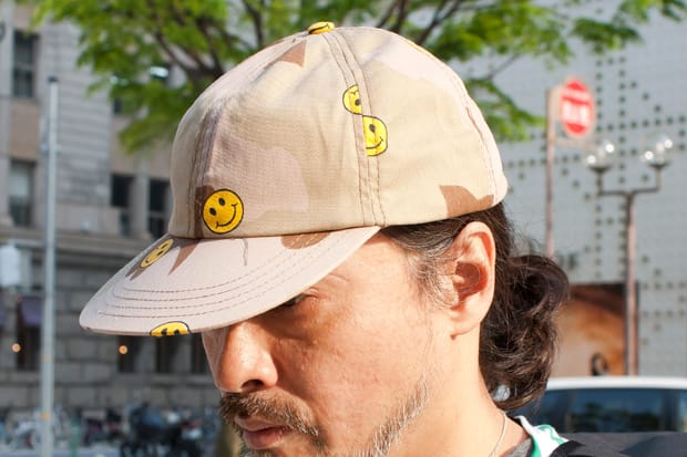 Mark McNairy Smiley Face Camo 帽子