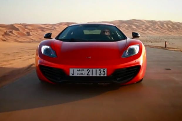 McLaren 12C “The Perfect Line” at Yas Marina Circuit Video
