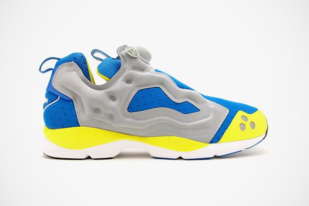 Reebok 2012 春夏 Insta Pump Fury HLS Grey/Blue/Yellow