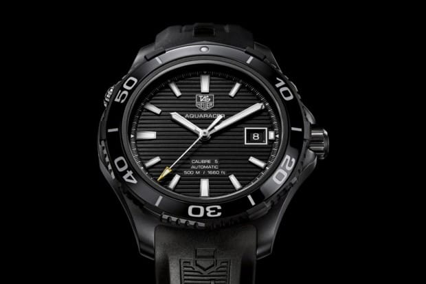 TAG Heuer Aquaracer 500M Ceramic 腕錶 “Full Black”