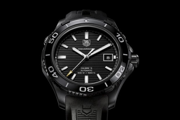 TAG Heuer Aquaracer 500M Ceramic 腕錶 “Full Black”