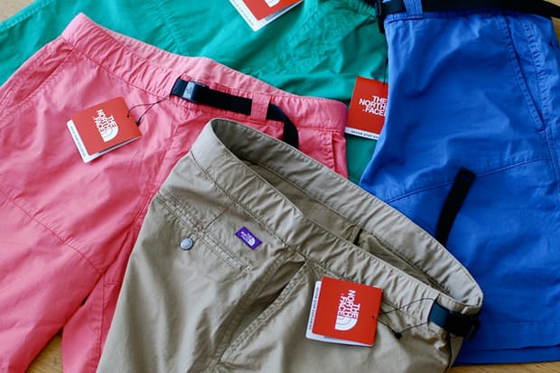 THE NORTH FACE PURPLE LABEL 2012 山系設計短褲