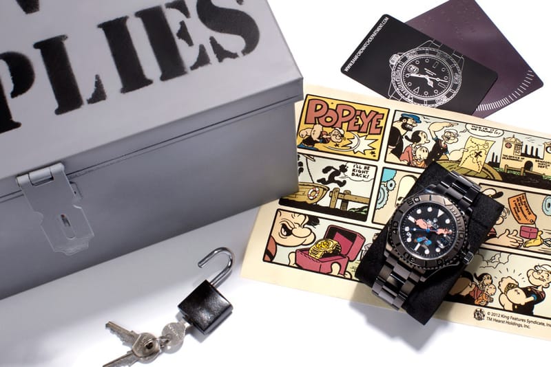 Dr. Romanelli x Bamford Watch Department “Popeye vs Beetle Bailey” Rolex 別注錶款系列