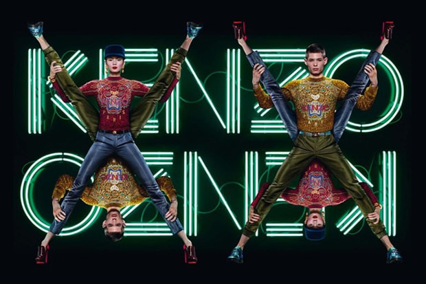Kenzo 邀請 Jean-Paul Goude 操刀拍攝最新宣傳廣告