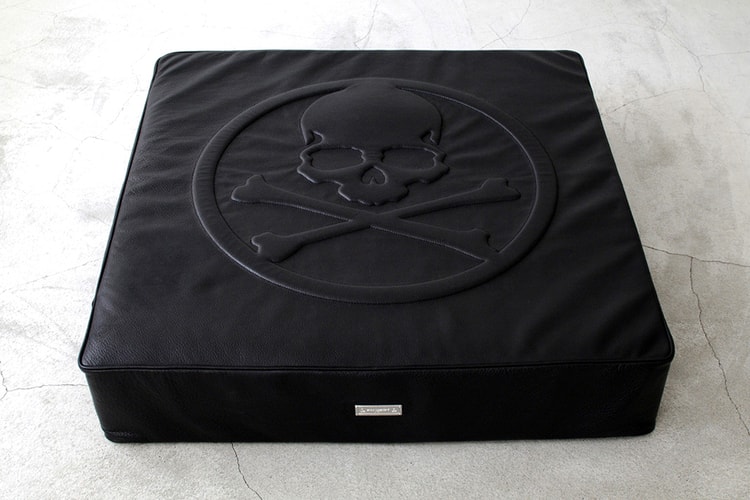 mastermind JAPAN x BUILDING 皮革製坐墊