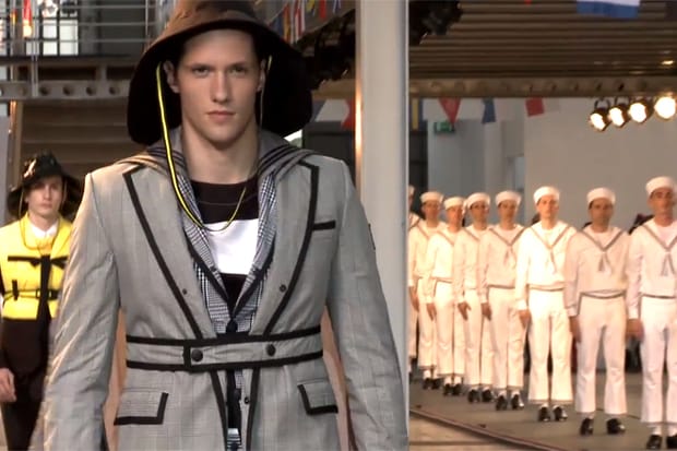 Moncler Gamme Bleu 2013 春夏系列走秀視頻影片