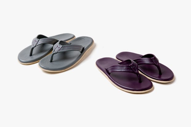 nonnative x Island Slipper 2012 夏季皮革拖鞋