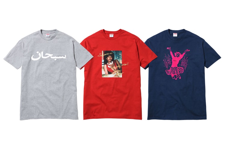 Supreme 2012 夏季 T-Shirt 系列