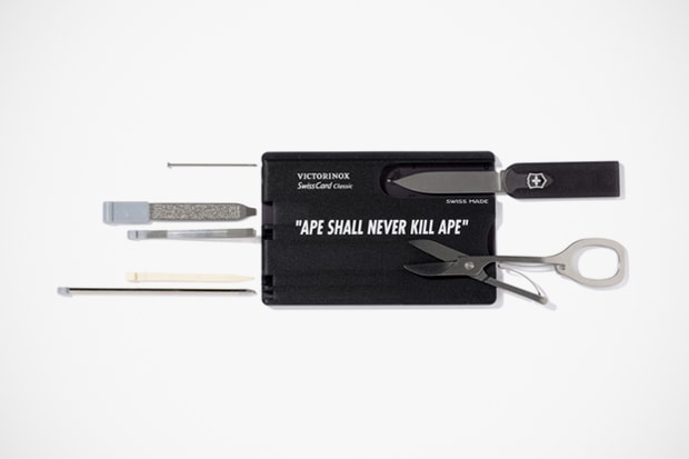 A Bathing Ape x Victorinox Card Multi-Tool Set 迷你平面工具卡片盒