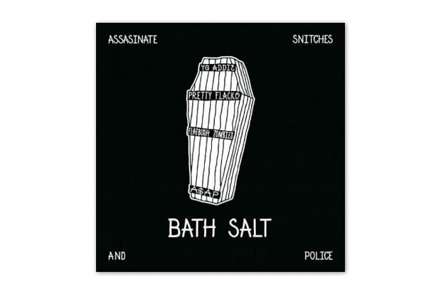 A$AP Rocky & A$AP MOB featuring Flatbush Zombies – 最新單曲 Bath Salt