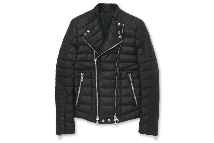 Balmain 2012 秋冬 Biker Down Jacket 鋪棉禦寒騎士外套