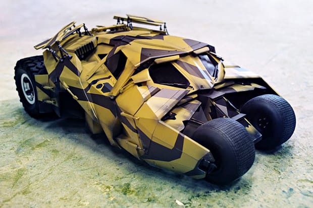 Hot Toys 即將推出 The Dark Knight Rises 1/6 比例迷彩蝙蝠車 