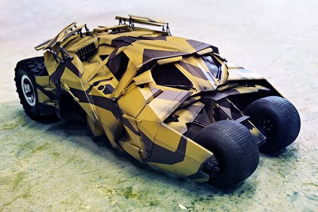 Hot Toys 即將推出 The Dark Knight Rises 1/6 比例迷彩蝙蝠車