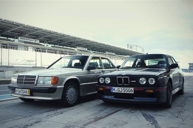 BMW E30 M3 vs. Mercedes-Benz 190E 2.3-16 比拼視頻