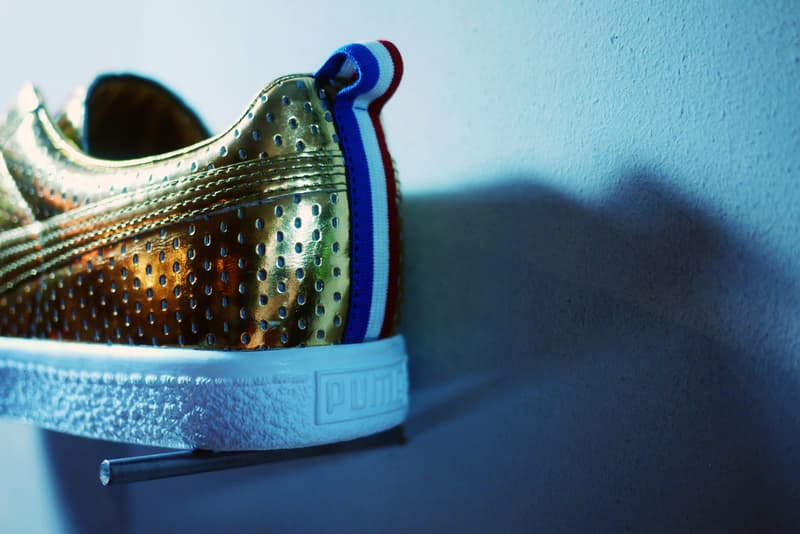Bread & Butter: UNDFTD x PUMA 2013 Spring/Summer 24k Gold Clyde Perforated Preview