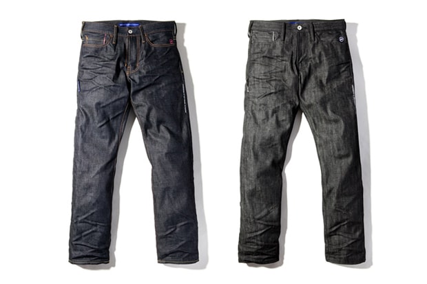 BEAUTY & YOUTH 限定! DENIM BY VANQUISH & FRAGMENT 2012 Rigid Regular Straight Denim 聯名丹寧牛仔褲