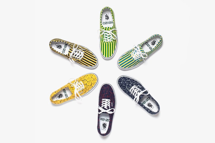Kenzo x Vans 2012 秋季別注鞋款系列預覽
