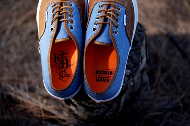 KICKS/HI x Vans Vault 2012 秋季 Authentic LX 別注鞋款