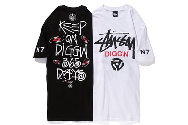 King of Diggin' Production x Stussy T-Shirt Collection