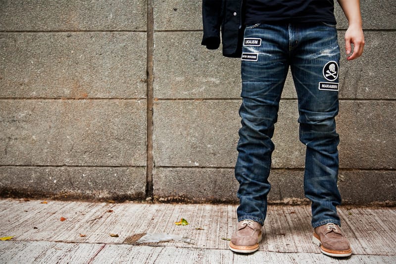 HOODS BEIJING 開幕限定！ NEIGHBORHOOD NARROW STRAIGHT 12EX SAVAGE LEVEL-4 破壞丹寧牛仔褲細節曝光！