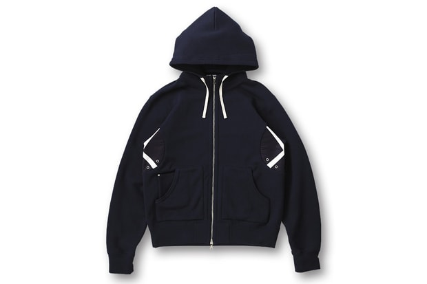 OriginalFake x Loopwheeler 2012 秋冬 SIDE X ZIP UP HOODED 連帽外套